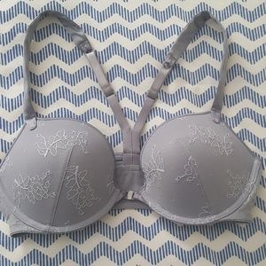 Calvin Klein Black Label Racerback Front Clasp Bra